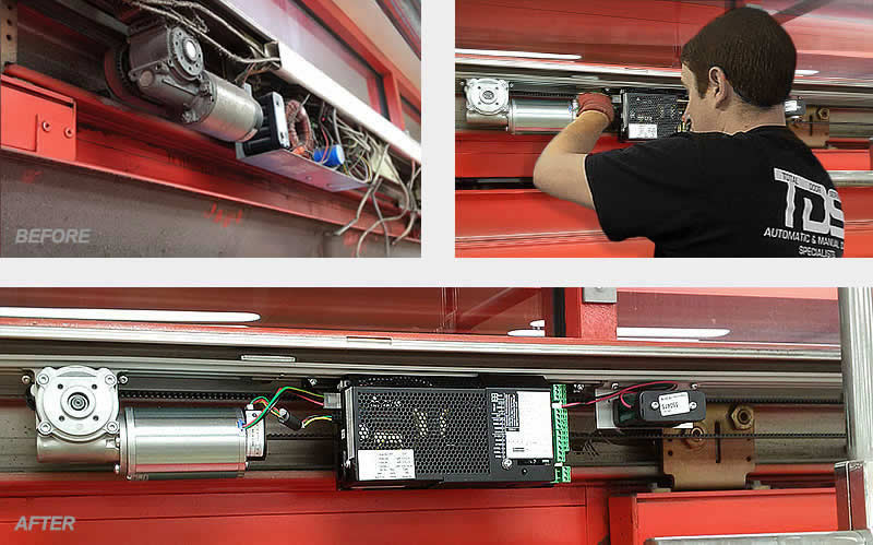 Our engineers can diagnose and carry out repairs on automatic doors